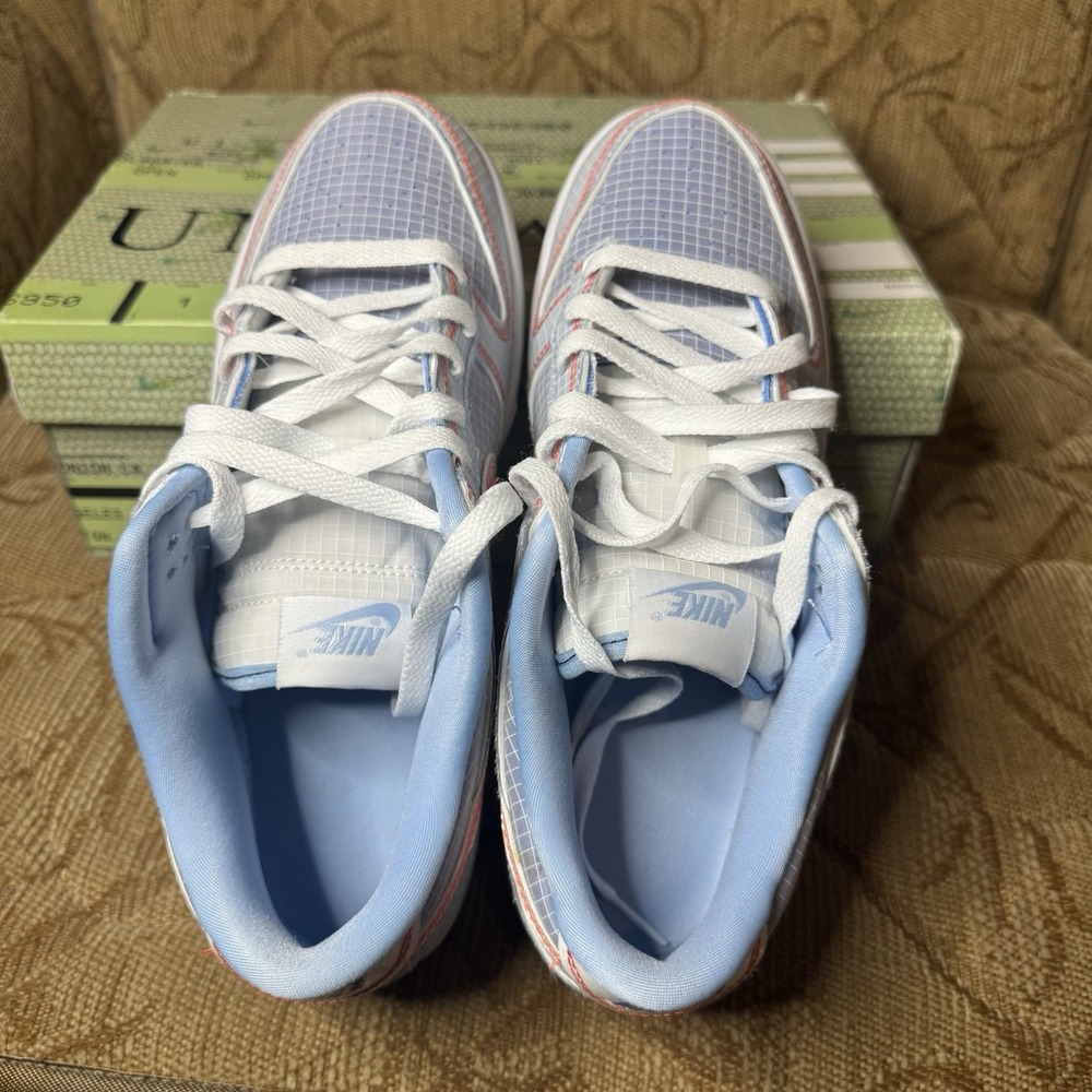 Nike Dunk Low Union Passport Pack Argon Size 8 DJ9649-400 W/Box Very Nice!‎ - Picture 7 of 9